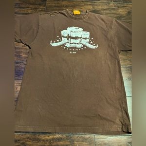 Vintage Akademiks Hip-Hop T-Shirt Men XL Brown East Coast Rap T-Shirt